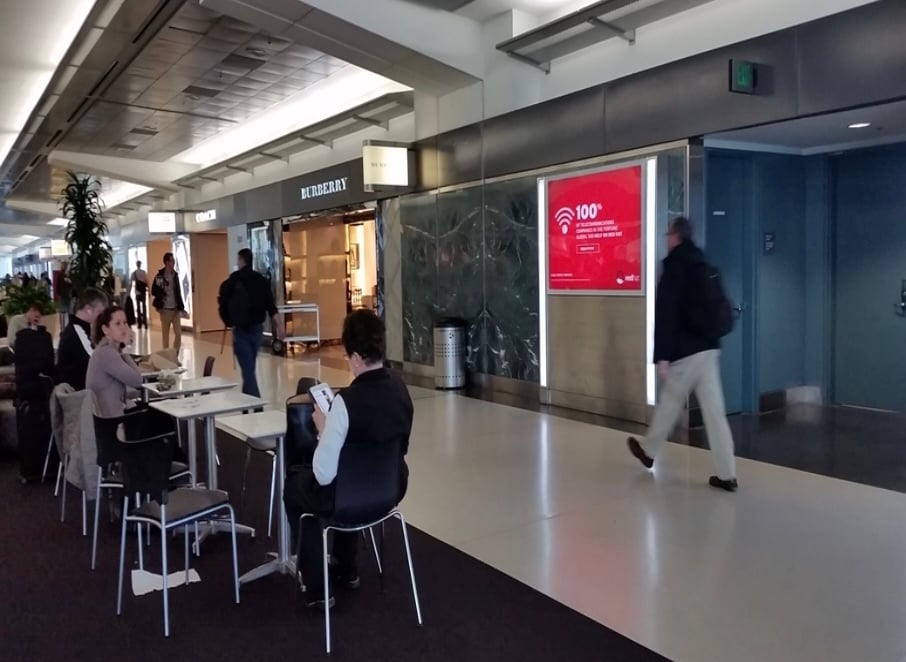 Diorama central concourse in International Terminal A F-1 Media