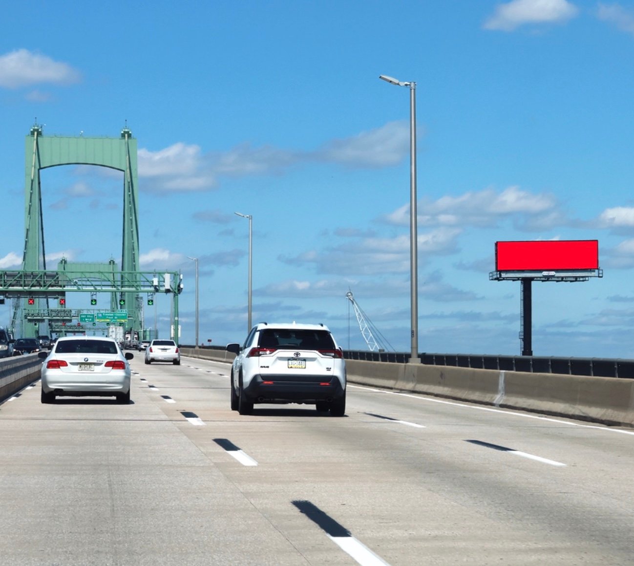 E/S I-76, Walt Whitman Bridge, 57' N/O North Kings Street Media