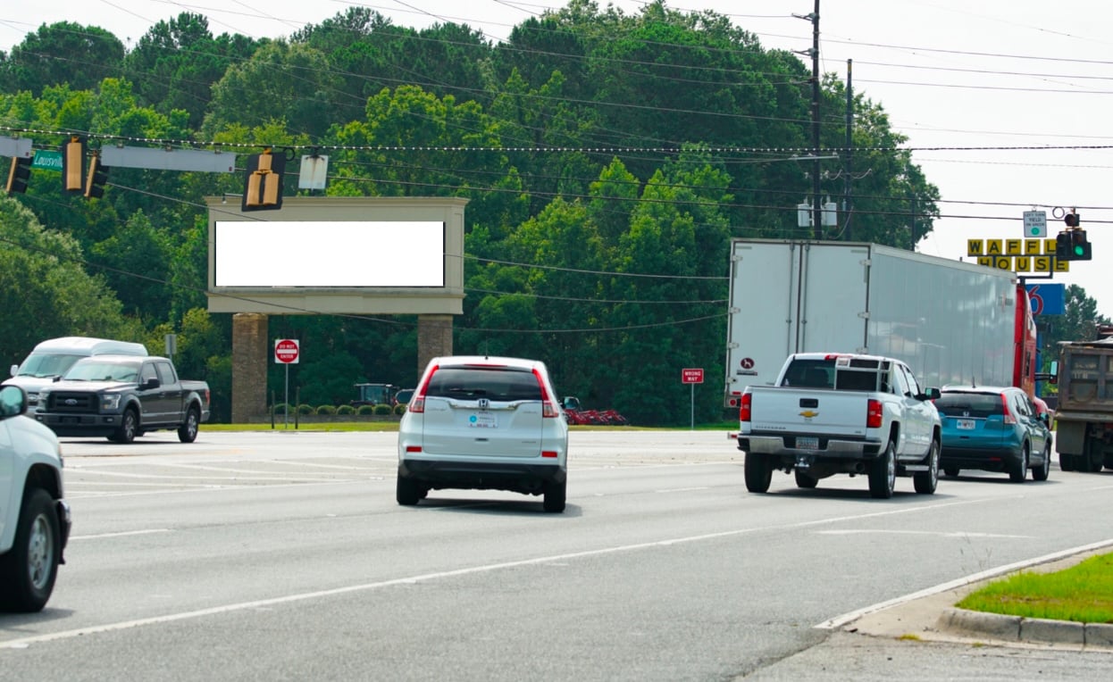 HWY 80 @ JCB Complex F/W left read, W/F Media