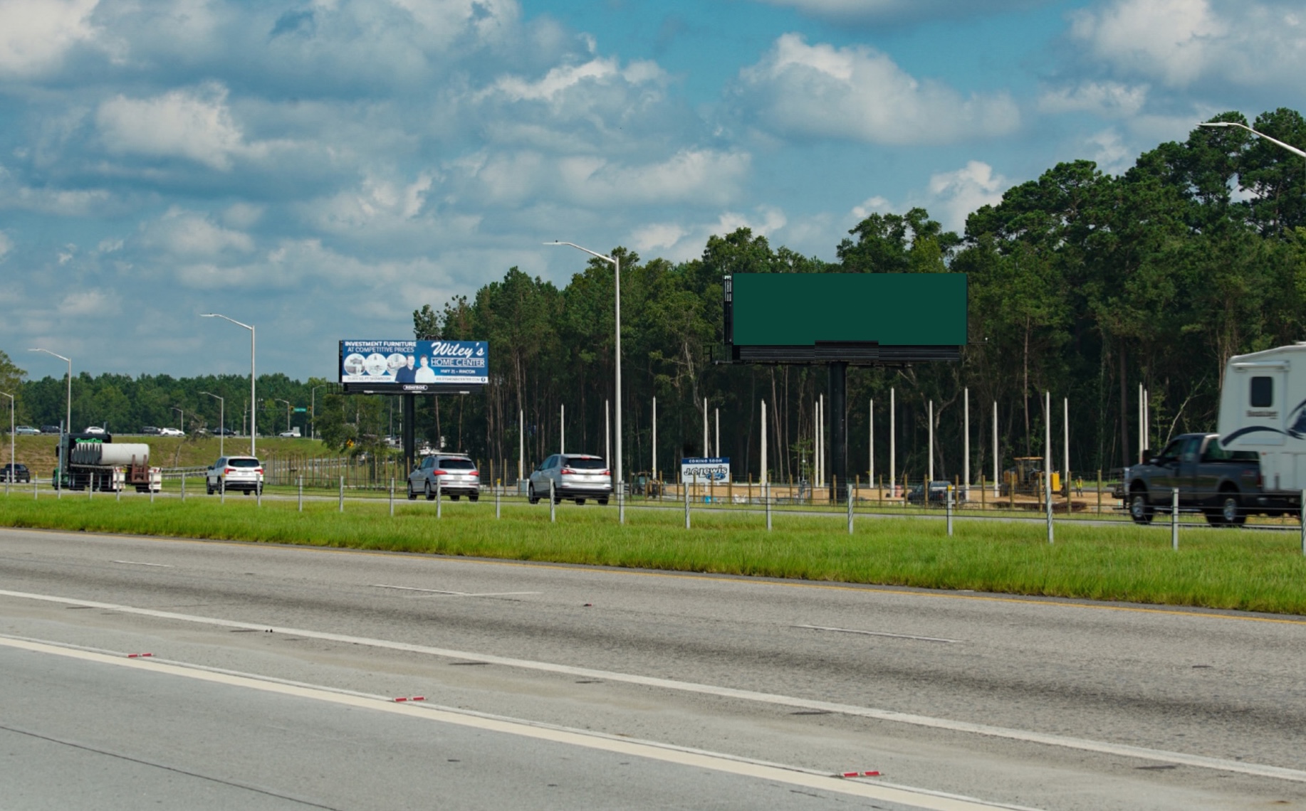 I 16 N/S, 0.30 mi E/O Pooler Pkwy Exit 155, E/F Media