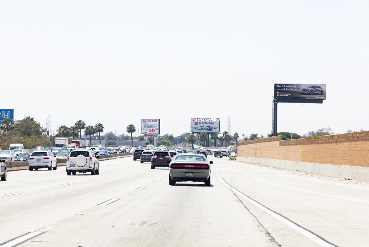 San Diego Fwy N/L E/O Carson% F/S Media