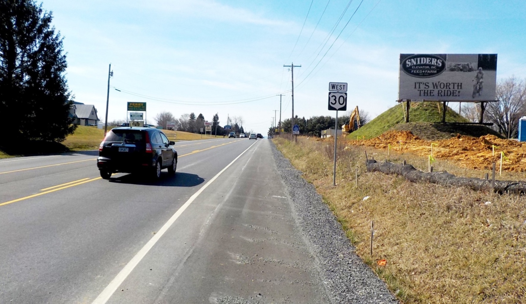 Rt 30 East (Across from Perry Fence Co), E/F Media