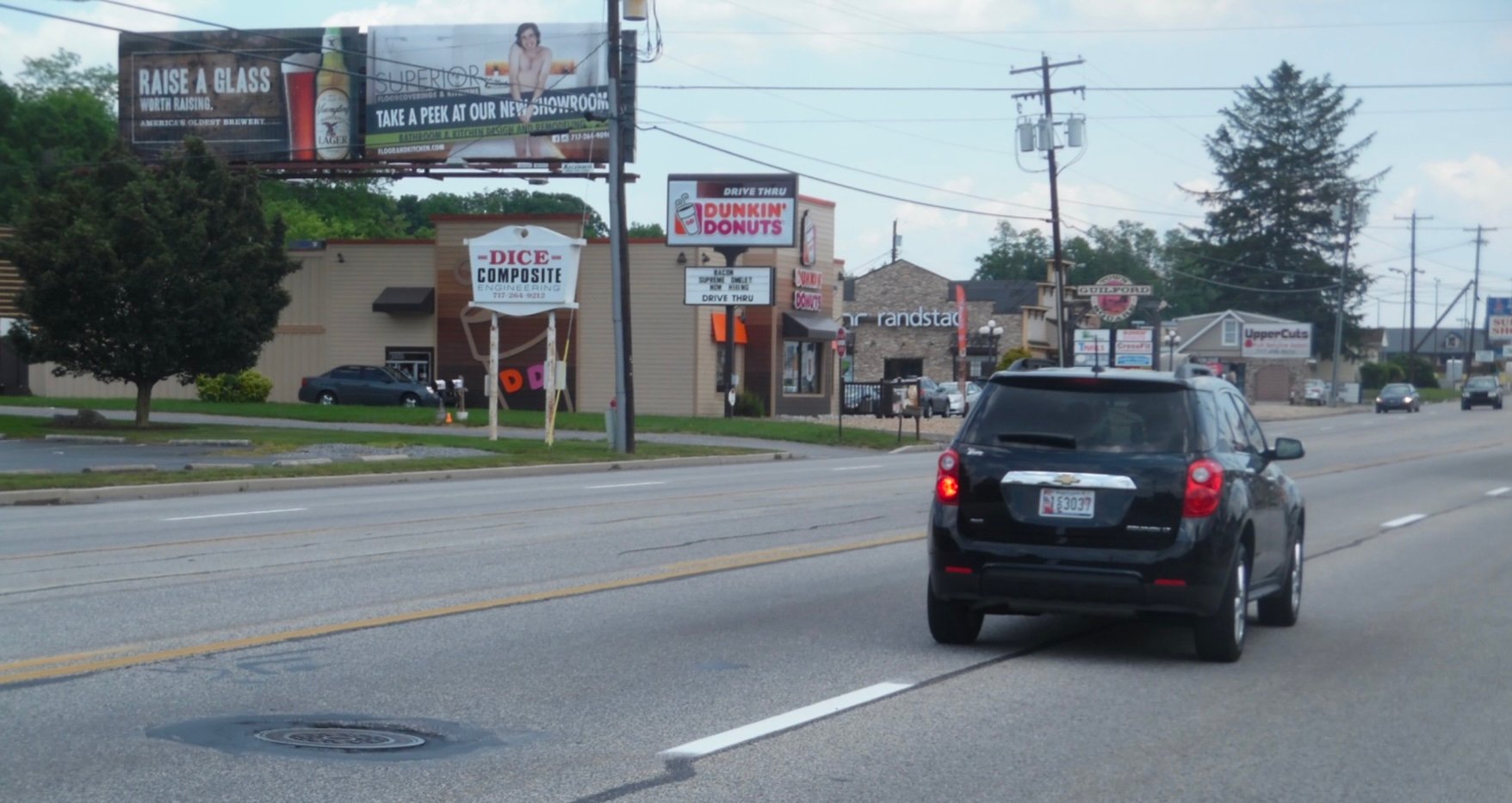 RT 30 East (Dunkin Donuts), Right, W/F Media