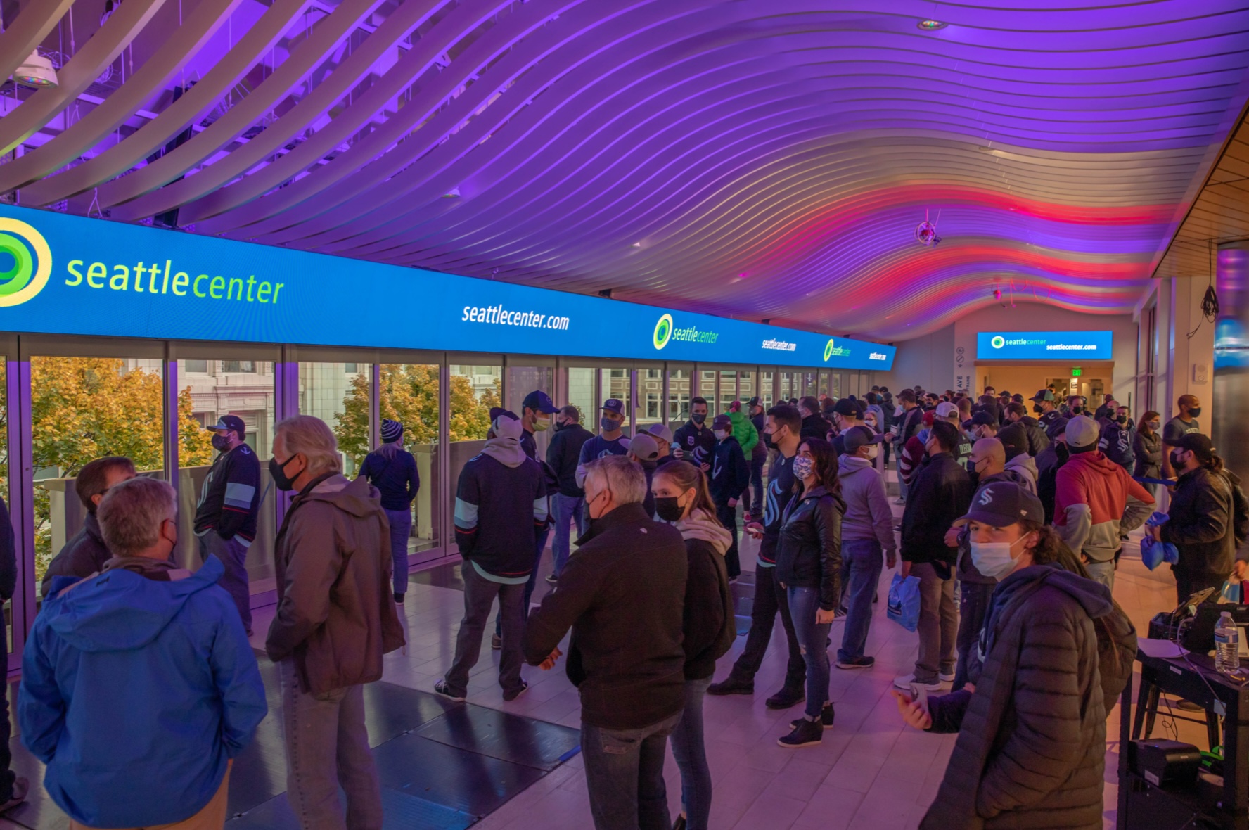 Seattle Monorail Westlake Station Digital Ribbon Media