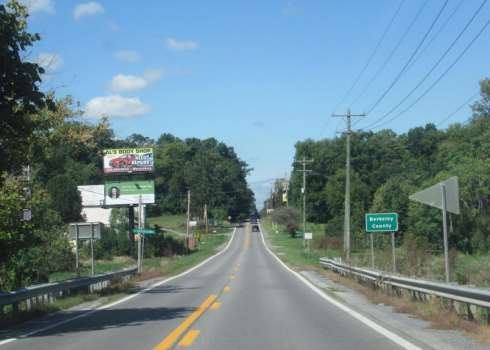 Rt 45 @ County Line Drive, 2 mi S/O Martinsburg Pike, Lower Media