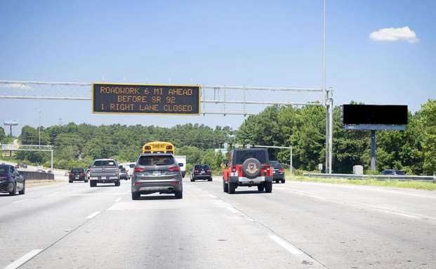 I-75N 0.28 mi N/O Hwy 5 (Canton Rd Conn) E/S F/S Media