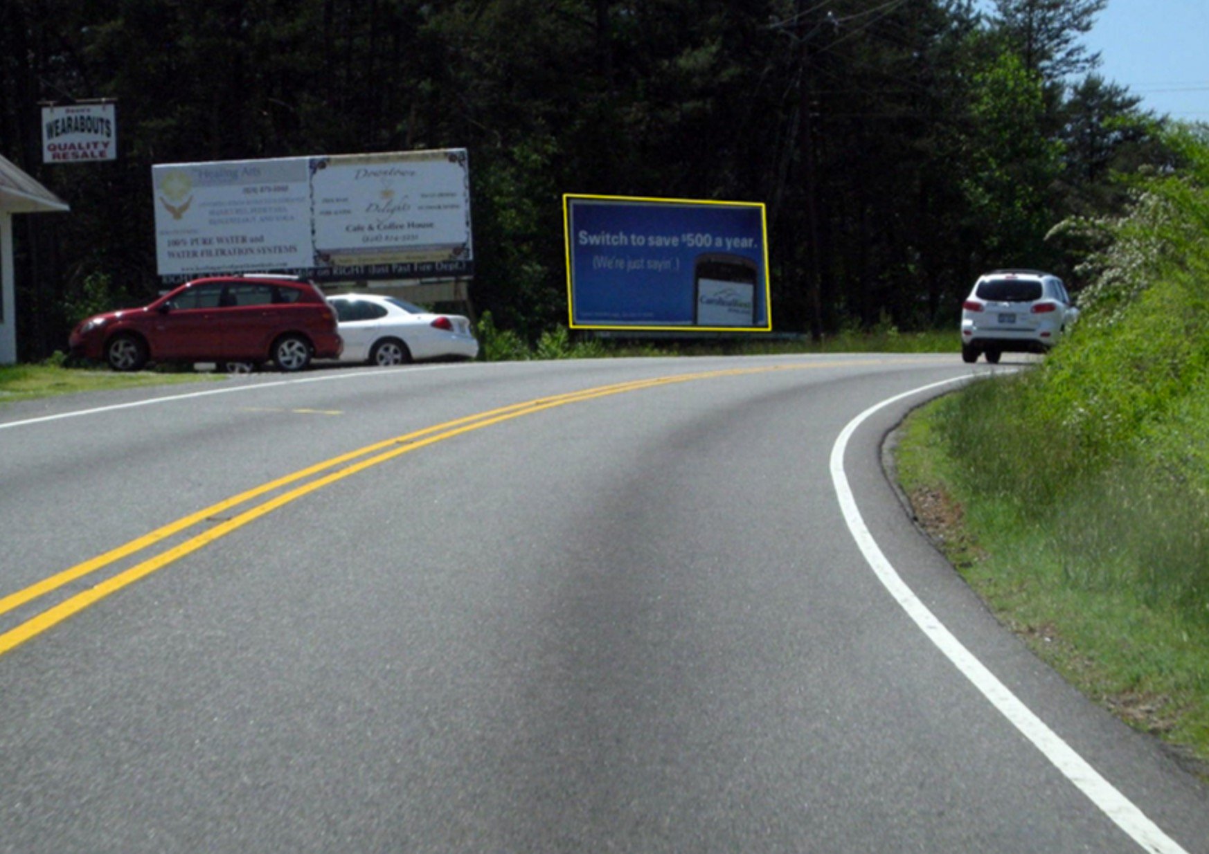 US 70 .2 MI E/O CONNELLY SPGS RD. LR FE Media