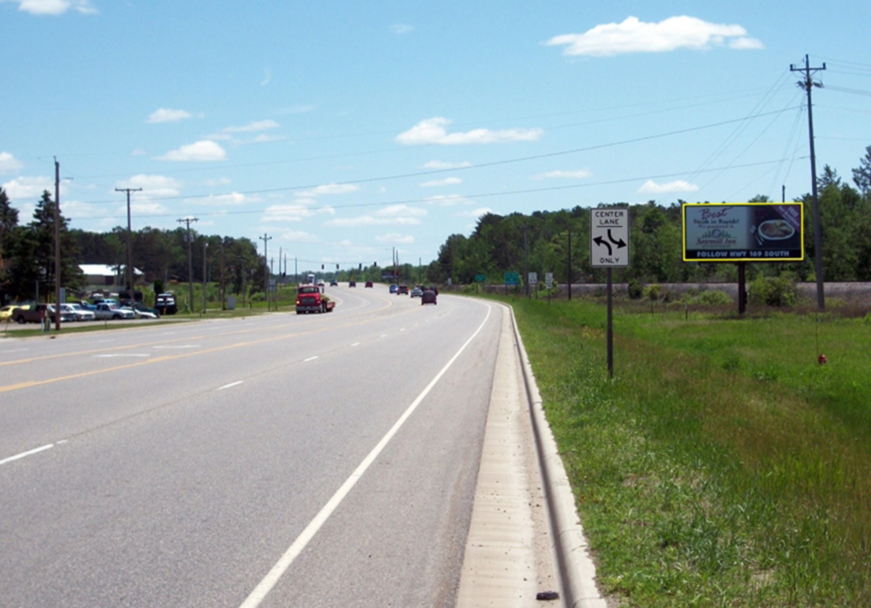 HWY 2 W 4.5MI W/O GRAND RAPIDS S/L F/W Media