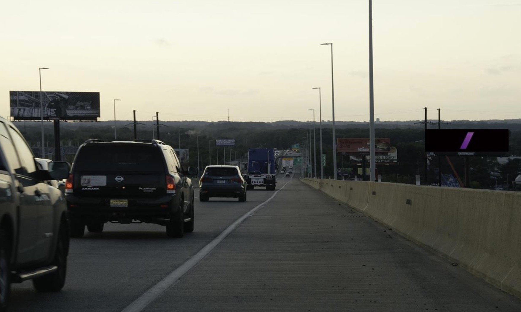 Pa Turnpike Bridge & Wood N/S F/E Media